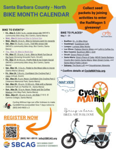 North County Bike Events flyer
