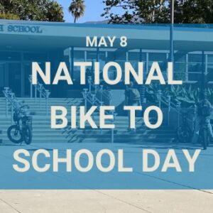 Bike to School Day banner